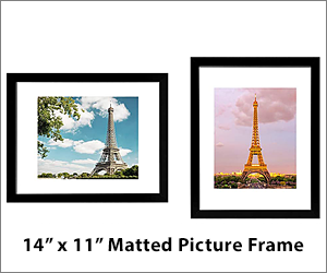 14 x 11 Matted Picture Frame