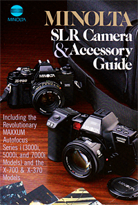 Minolta SLR Camera & Accessory Guide