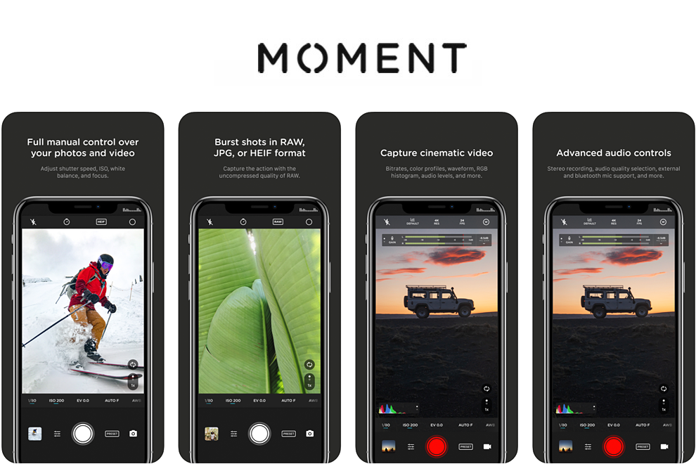Moment Pro Camera For Videography and Filmmaking