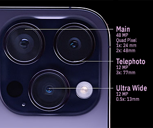 Apple iPhone 14 Pro Camera Specs